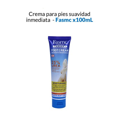 Cremas para pies suavidad inmediata 25% Urea Fasmc x100ml