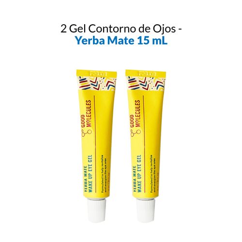 2 Contorno De Ojos Yerba Mate Wake Up Eye Gel Good Molecules