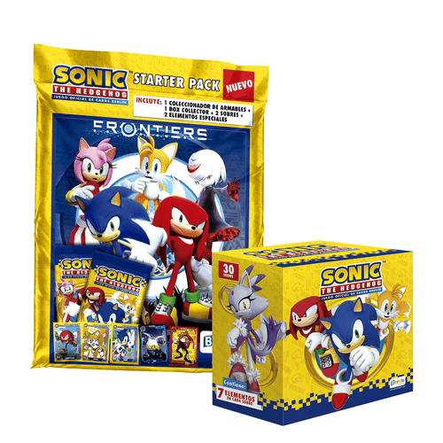 Cards Sonic Editorial Berlin Starter Pack + 1 cajita (30 sobres)