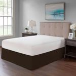Faldon-de-Tarima-Queen-152cm-X-203cm-Drill-Laterales-Liso-chocolate-30cm