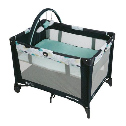 Pack And Play Para Bebé Graco Base Go Stratus