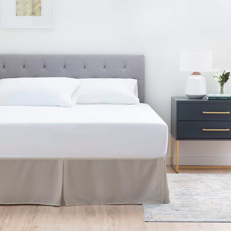Faldon-de-Tarima-Queen-160cm-X-200cm-Drill-con-Pinzas-Beige-claro-35cm