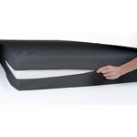 Forro-de-Colchon-1-Plaza-100--Impermeable-con-Cierre-Gris-Oscuro-30Cm