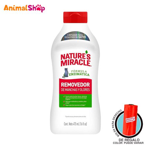 Removedor De Manchas Y Olores Nature'S Miracle 473Ml