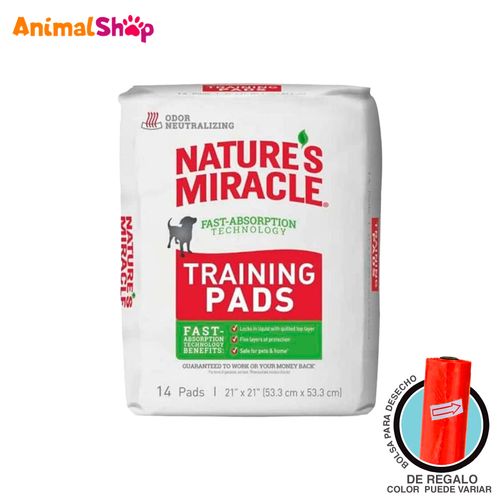 Almohadillas De Entrenamiento Nature'S Miracle 14Und