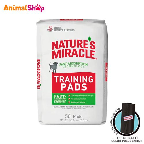 Almohadillas De Entrenamiento Nature'S Miracle 50Und