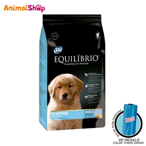 Comida De Perro Equilibrio Cachorro Raza Grande 15 Kg