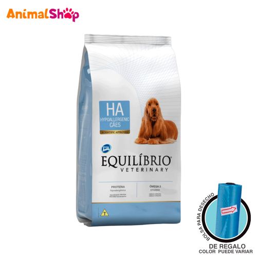 Comida De Perro Equilibrio Veterinary Hipoalergenicos 2 Kg