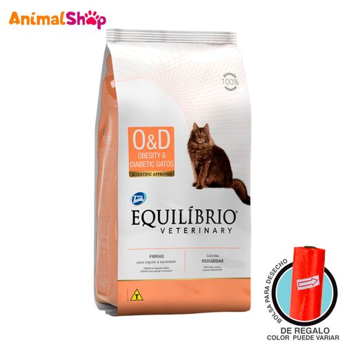 Comida De Gato Equilibrio Veterinary Obesity - Diabetic 2 Kg