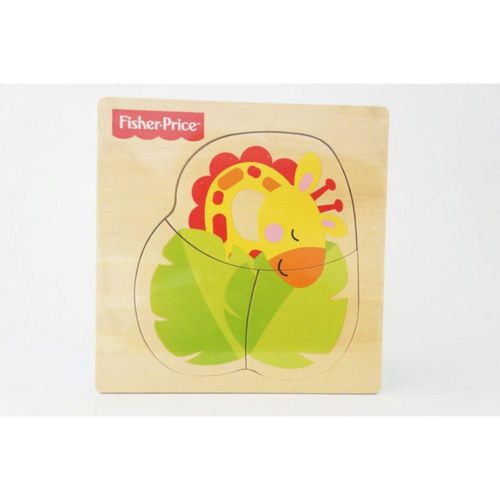 Rompecabezas De Jirafa Fisher Price 3 Piezas