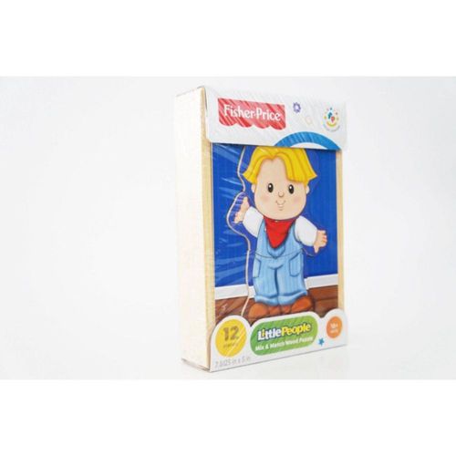 Rompecabezas De Madera Fisher Price 12 Piezas Eddie