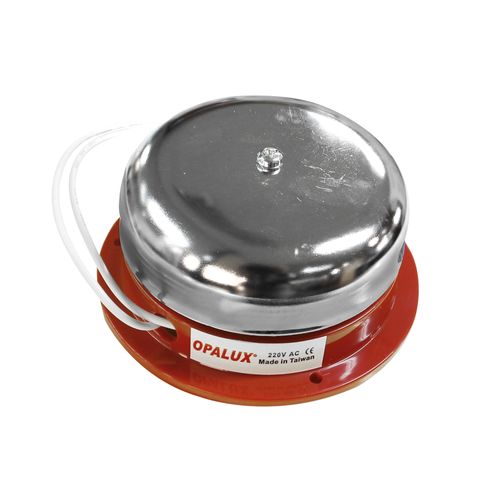 Timbre industrial redondo 4" Opalux