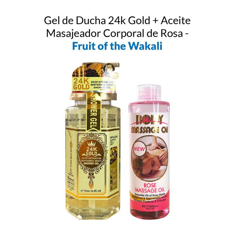 Gel-de-Ducha-24k-Gold---Aceite-Masajeador-Corporal-de-Rosa---Fruit-of-the-Wakali