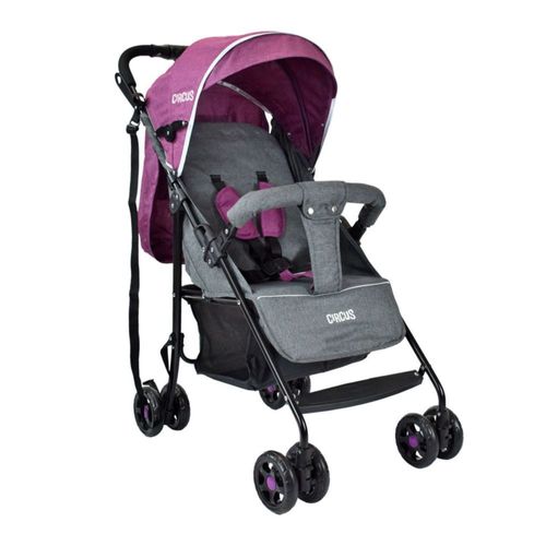 Coche De Paseo Para Bebe Baby Circus Rosado