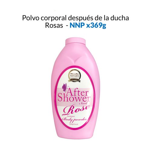 Polvo corporal después de la ducha Rosas - NNP 369gr