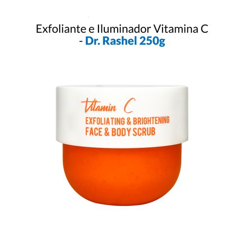 Exfoliante e Iluminador Vitamina C - Dr. Rashel 250g