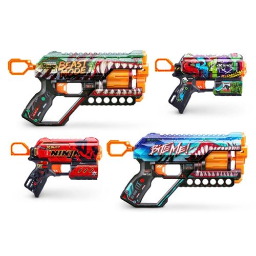 Lanzador X-Shot Skins Dardos Pack X2