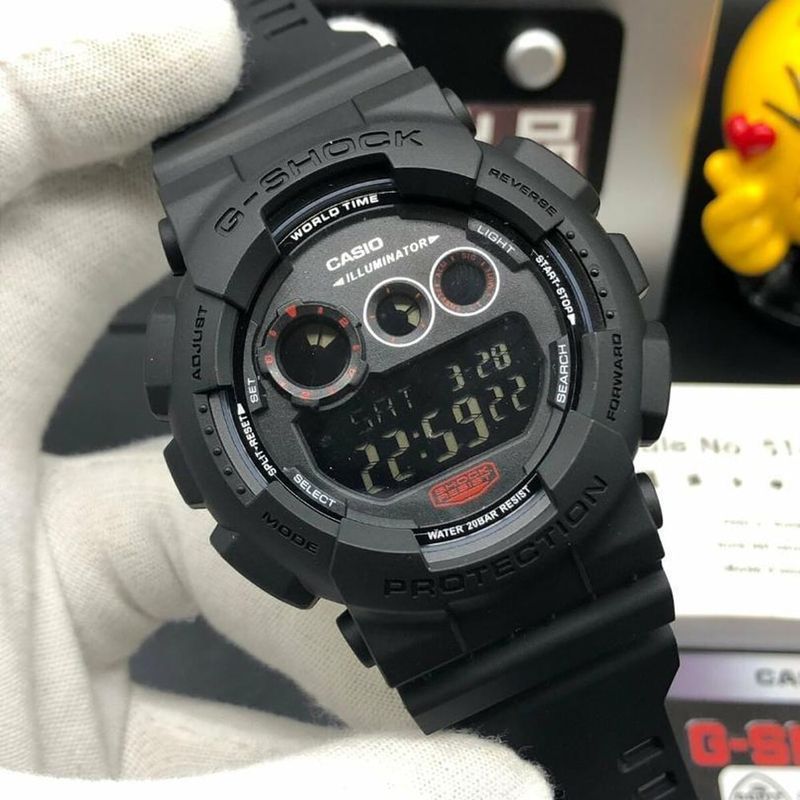 Reloj-Casio-G-Shock-GD120MB-1-Digital-Acuatico-Luz-Led-Resina-Negro