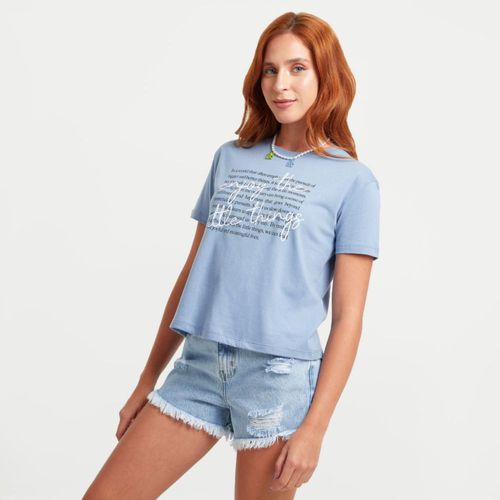 Polo Hypnotic Mujer Básico Crop