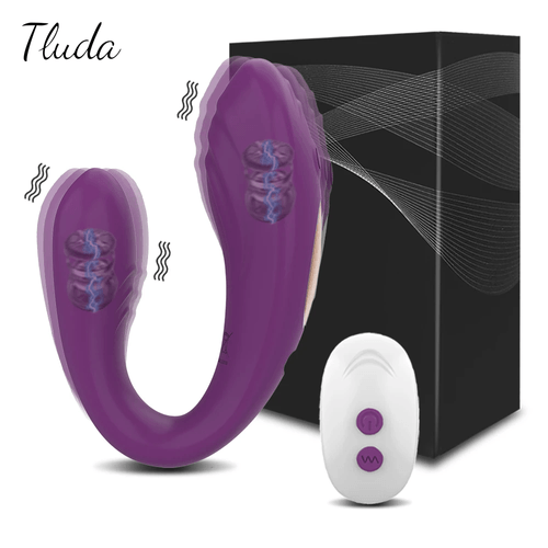 VIBRADOR PORTATIL INALAMBRICO ESTIMULADOR DE CLITORIS TLUDA CD12 SILICONA LOAIZAR IMPORT