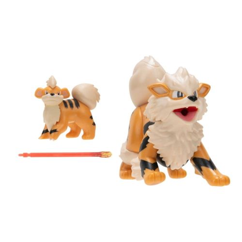 Figura Pokemon Growlithe-Arcanine Multipack X2