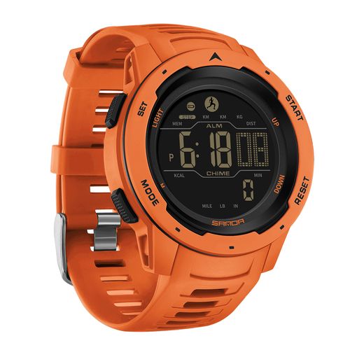 Reloj Hombre SANDA 2145 STAR Naranja Digital