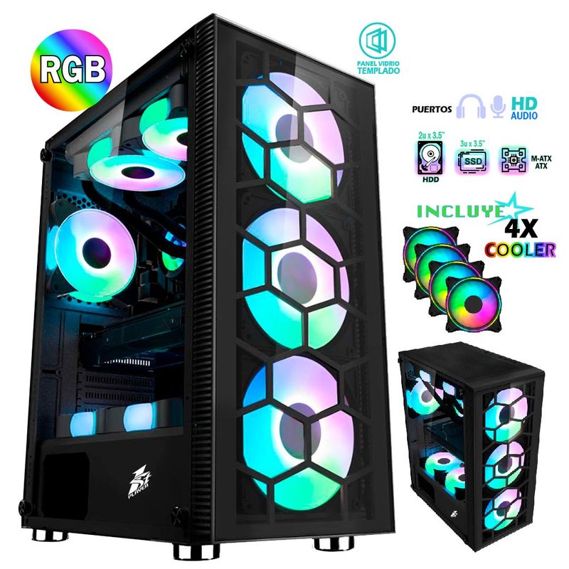 Case-1st-Player-X7-G-Sin-Fuente-Negro