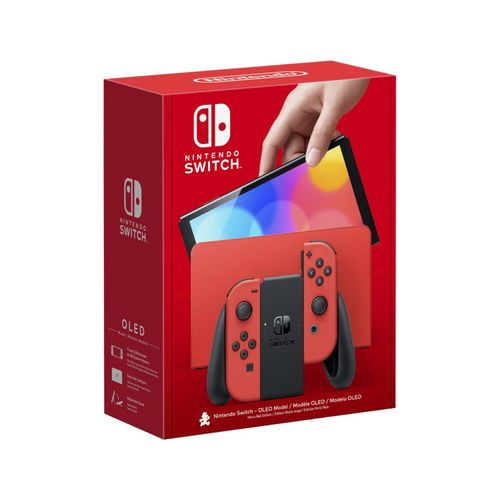 Consola Nintendo Switch Oled Mario Red