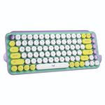 Teclado-Logitech-Pop-Keys-Multi-Device-Wireless-Bt-Fresh-Vibes-Lila-Green