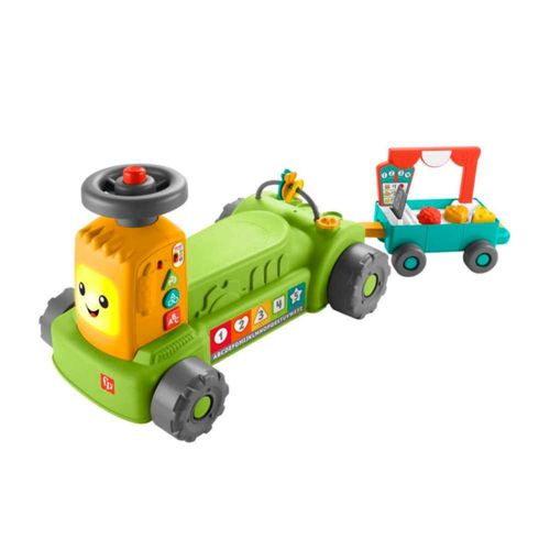 Juguete Fisher Price Tractor Aprendiz 4 En 1