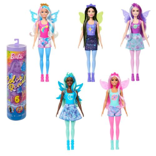 Muñeca Barbie Color Reveal Galaxia Arcoiris