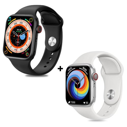 Smartwatch i9 Negro + Smartwatch i9 Blanco