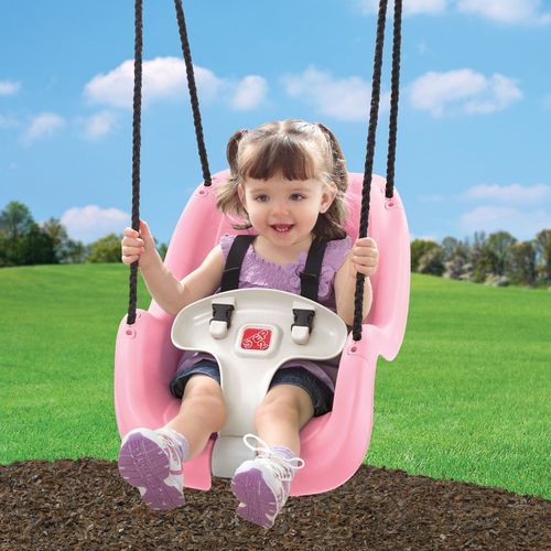 Columpio para niños pequeños STEP 2 Rosado