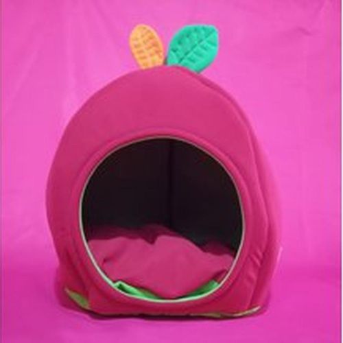 Cama para Gatos en forma de Manzana - Rojo