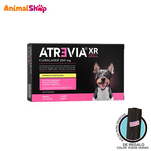 Atrevia Xr Small 250Mg X 1 Tab - Perros De 4.5 A 10Kg