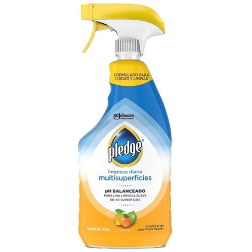 Limpiador Multisuperficies Cítrico Pledge Frasco 650ml