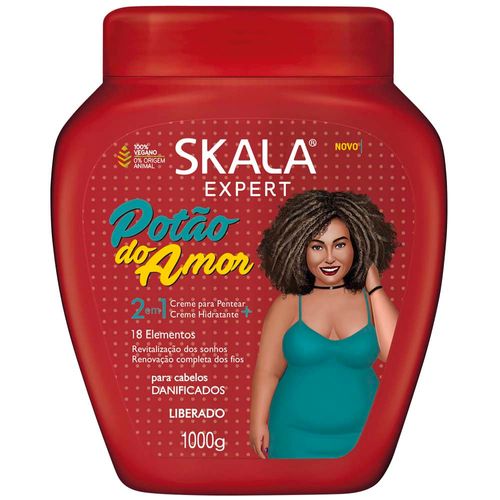 Tratamiento Capilar SKALA Potao de Amor 2 en 1 Pote 1000g