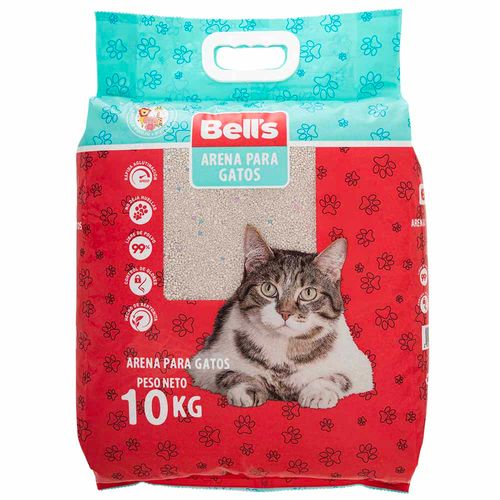 Arena para Gatos BELLS Bolsa 10Kg