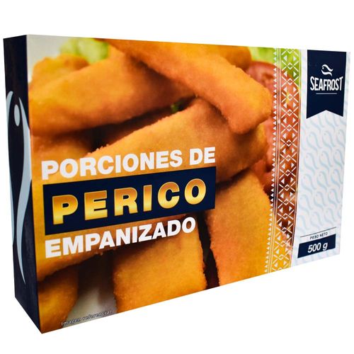 Porciones de Perico Empanizado SEAFROST Caja 500g