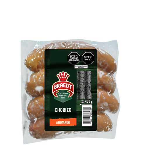 Chorizo Ahumado BRAEDT Paquete 400g