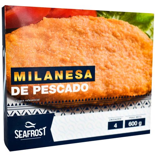 Milanesa de Pescado SEAFROST Caja 600g