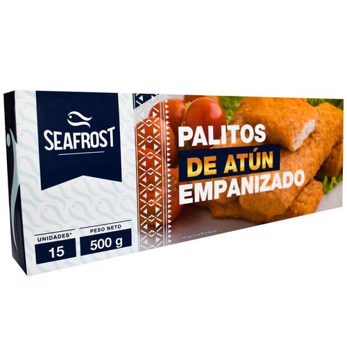 Palitos de Atún Empanizado SEAFROST Caja 500g