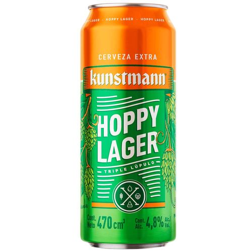 Cerveza KUNSTMANN Hoppy Lager Lata 470ml