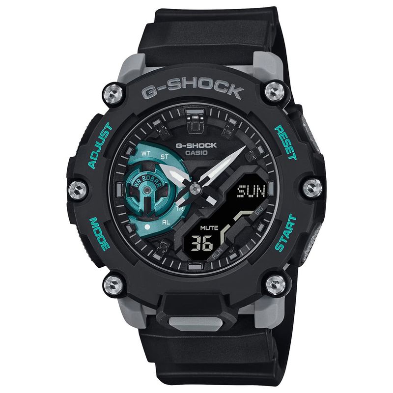 Reloj-Casio-G-shock-Carbon-Core-GA2200M-1A-Digital-Analogico-Luz-Led-Resina-Negro