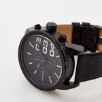 Reloj-Diesel-Double-Down-DZ4216-Cronometro-Correa-de-Cuero-Negro