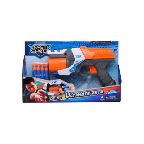 Lanzador De Dardos Fast Shots Con 8 Dardos Foam