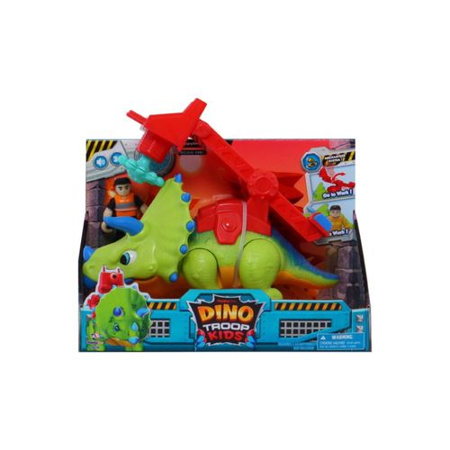 Dinosaurio Dino Troop Kids Triceraptors Con Figura