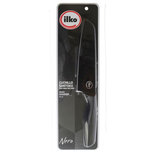 Cuchillo ILKO CUCHILLO Santoku Nero