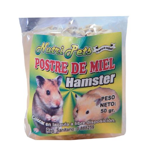 Postre de Miel para Hamster y Roedores