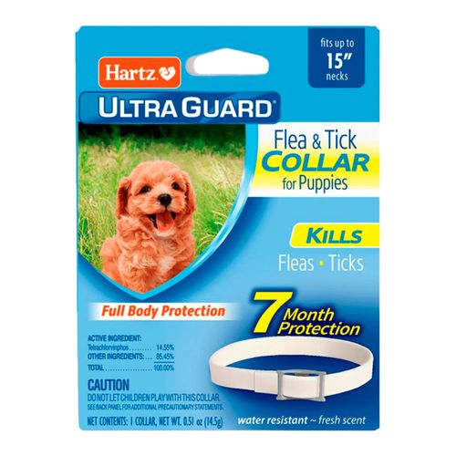 Collar Antipulgas Ultraguard Cachorros X7Meses Hartz 1Un